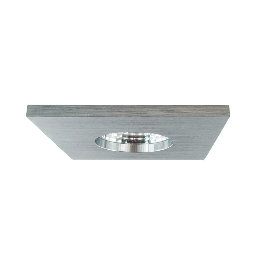 Mobilux LED-Einbaustrahler MOBiDIM COB CLASSIC Q IP65 2700K alu gebürstet dimmbar 01660082