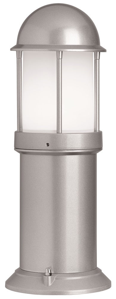 LCD Pollerleuchte 45cm silber 1032