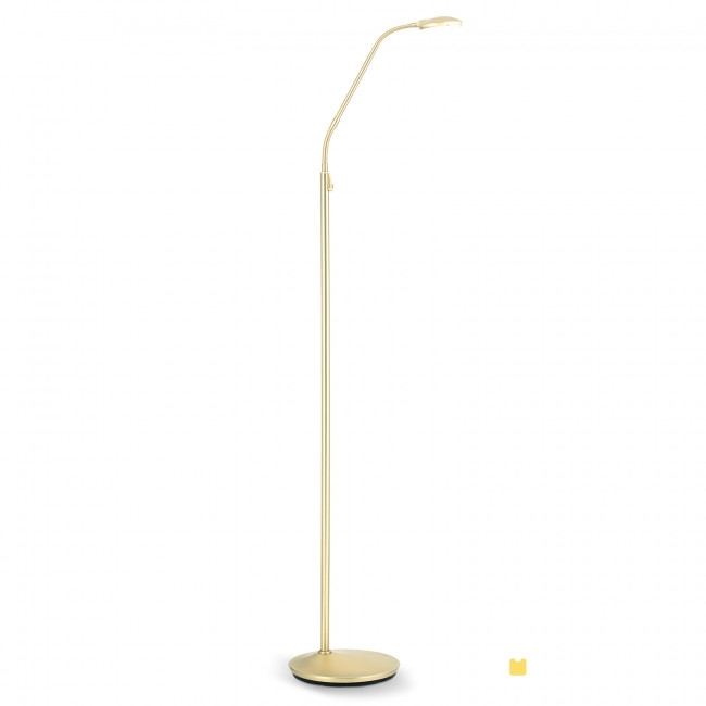 Orion Leuchten LED-Leseleuchte COBRA Messing matt Stl 12-1175 MS-matt