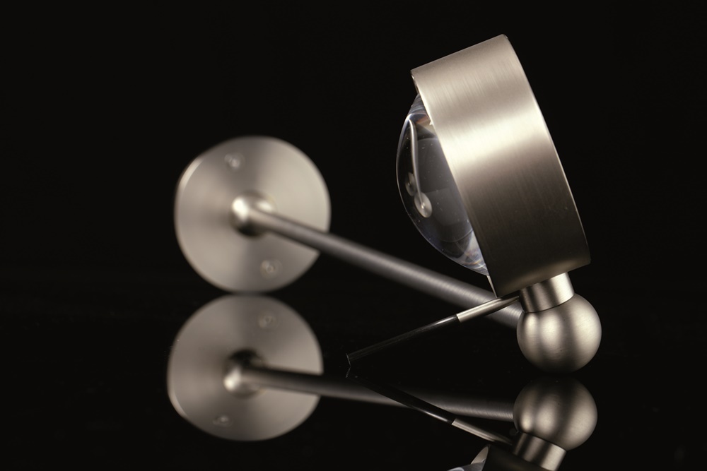 Top Light PUK MINI WING SINGLE LED-Deckenleuchte 80cm Nickel matt 2-08803-LED