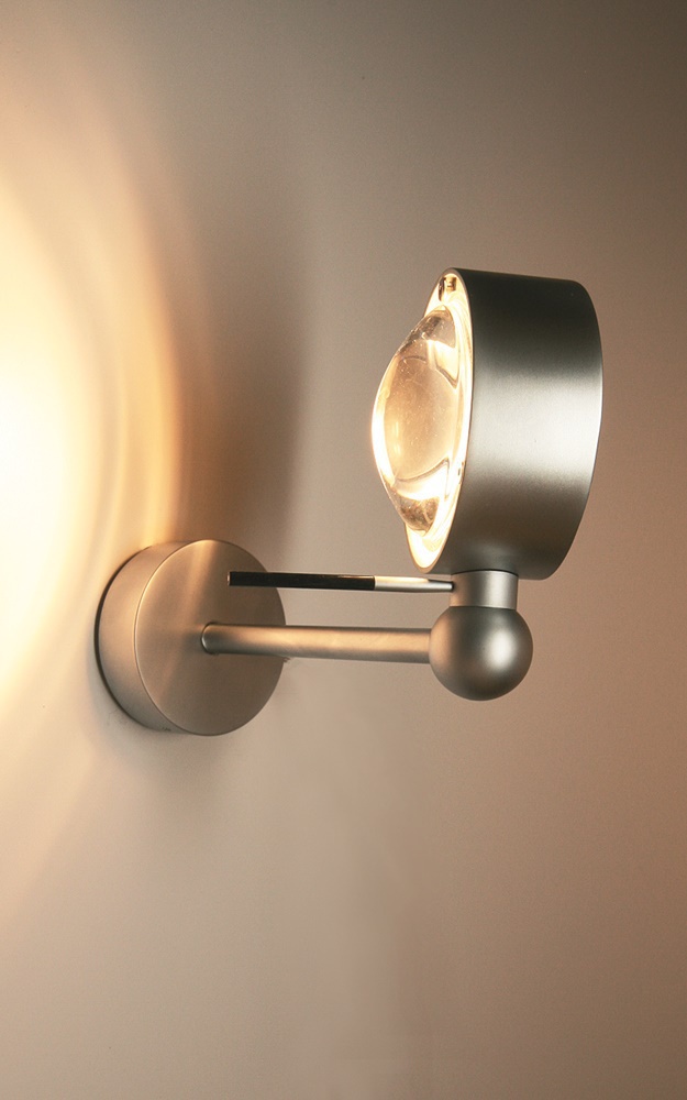 Top Light PUK MINI SIDE SINGLE Wandleuchte 10cm chrom matt 2-0821