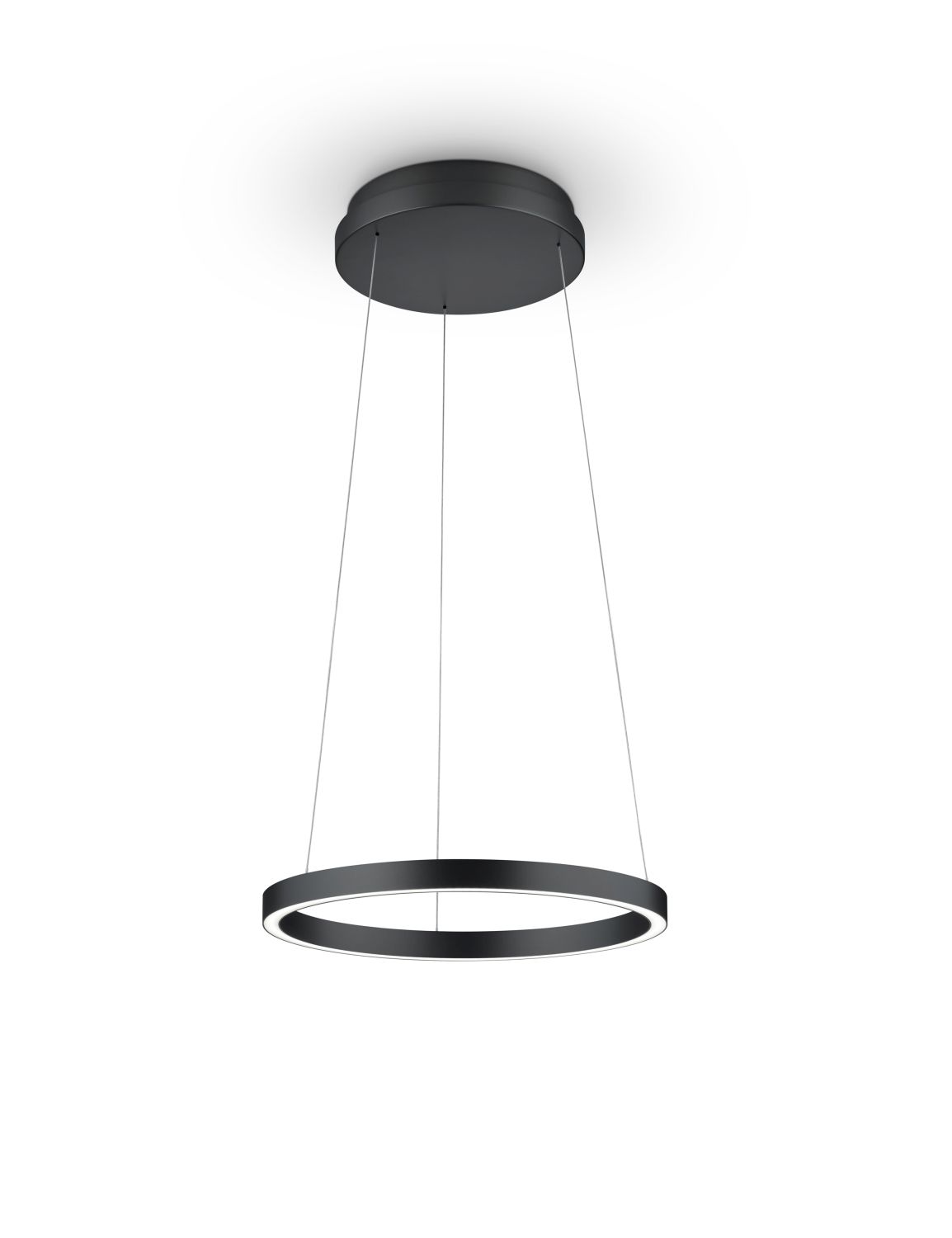 GKS Knapstein LED-Pendelleuchte LISA 40cm schwarz Dynamic-White 51.512.07