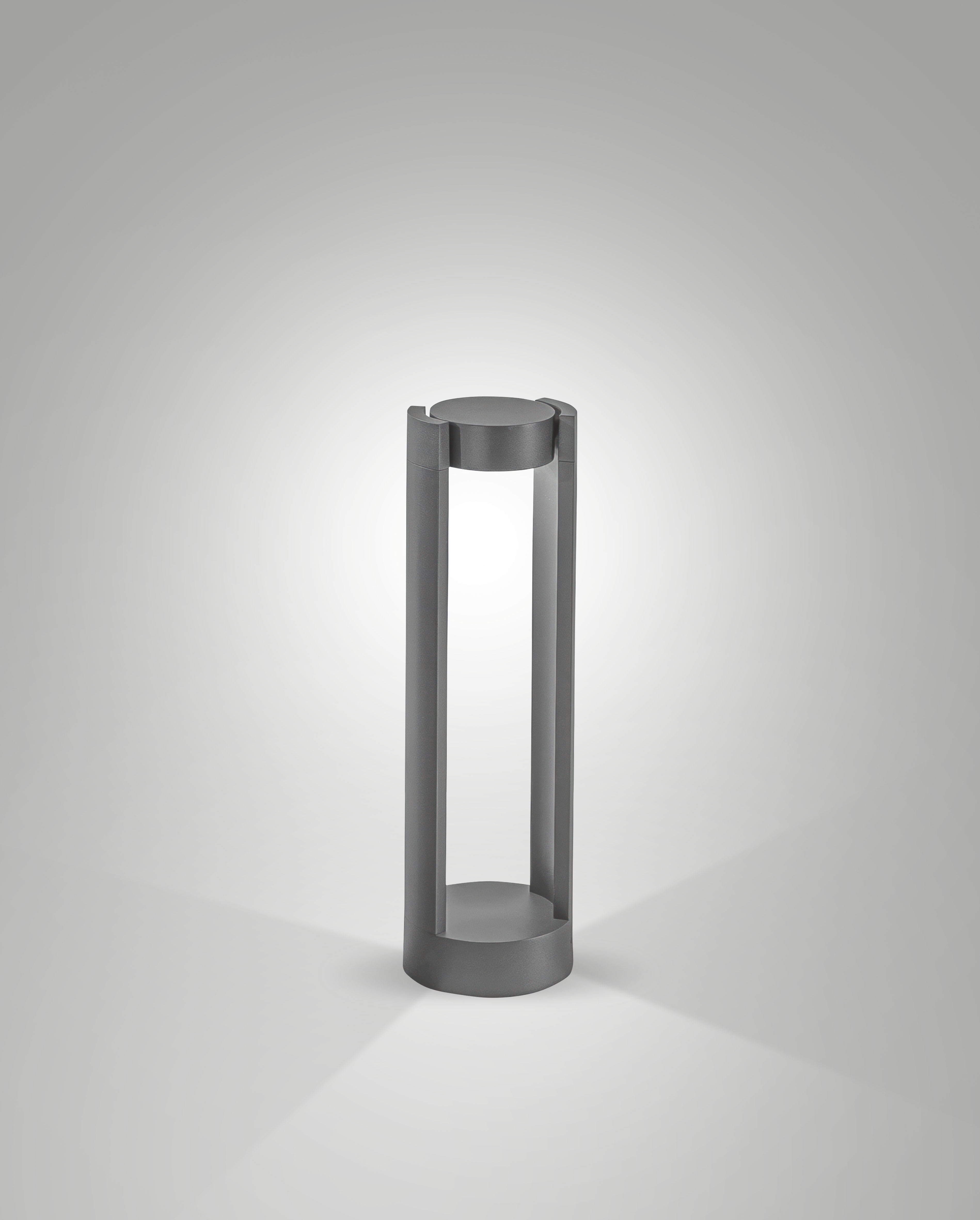 Fabas Luce LED-Pollerleuchte NAGI DARK GREY 6564-10-294