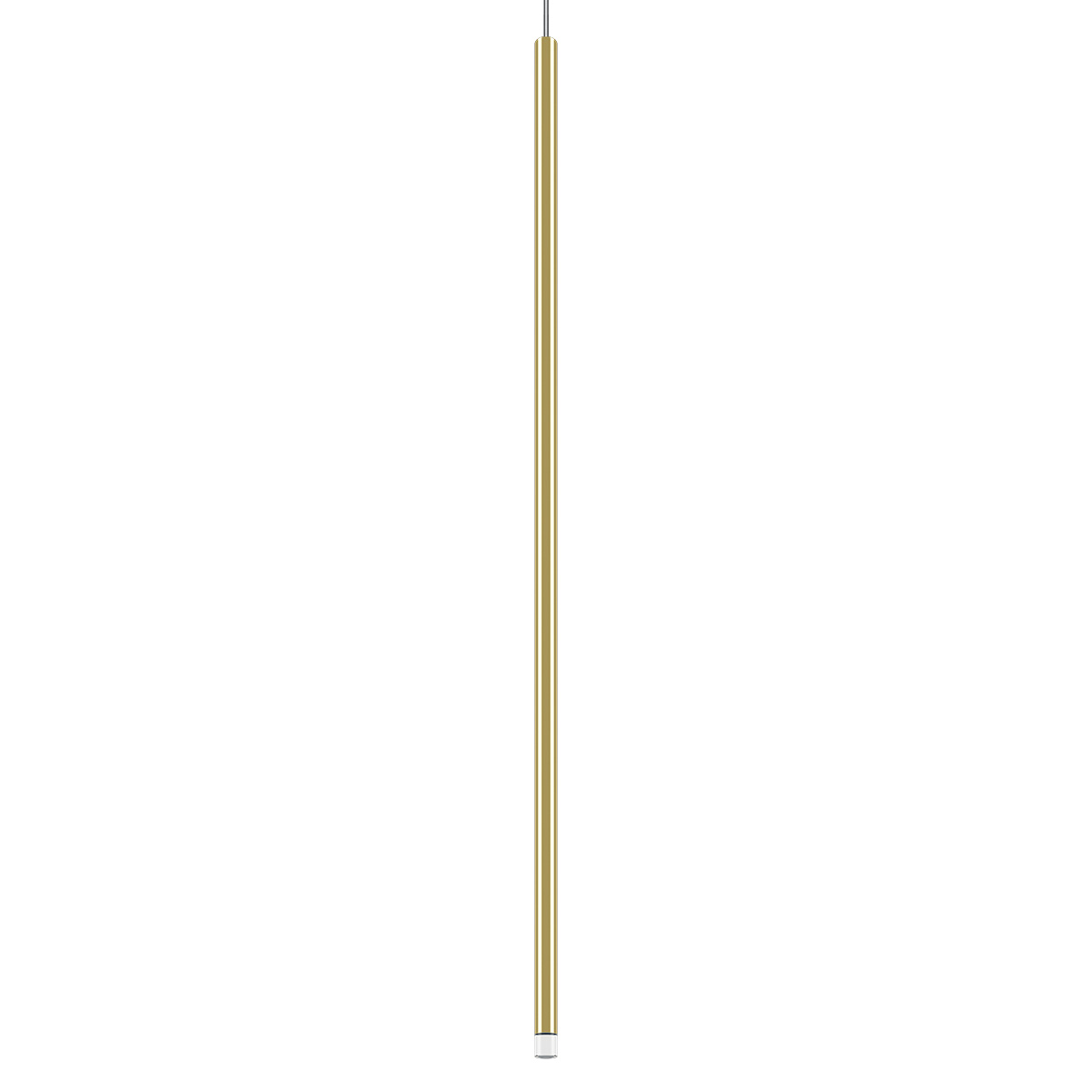 Lodes LED-Einzelpendel A-TUBE NANO 90cm 3000K gold (ohne Baldachin) Kabel transparent 15824 5035