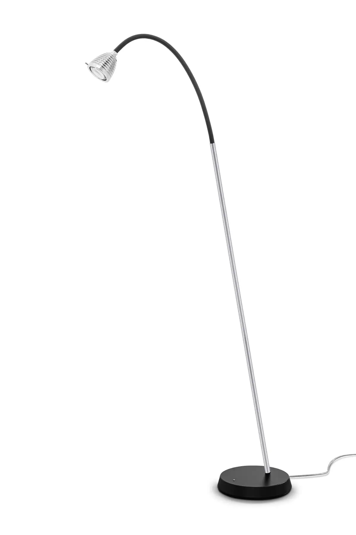 Less ́n ́more ATHENE LED-Leseleuchte, 45 cm Flexwelle Anthrazit, Kopf Alu, Casambi A-SL3-C-KA-FTA