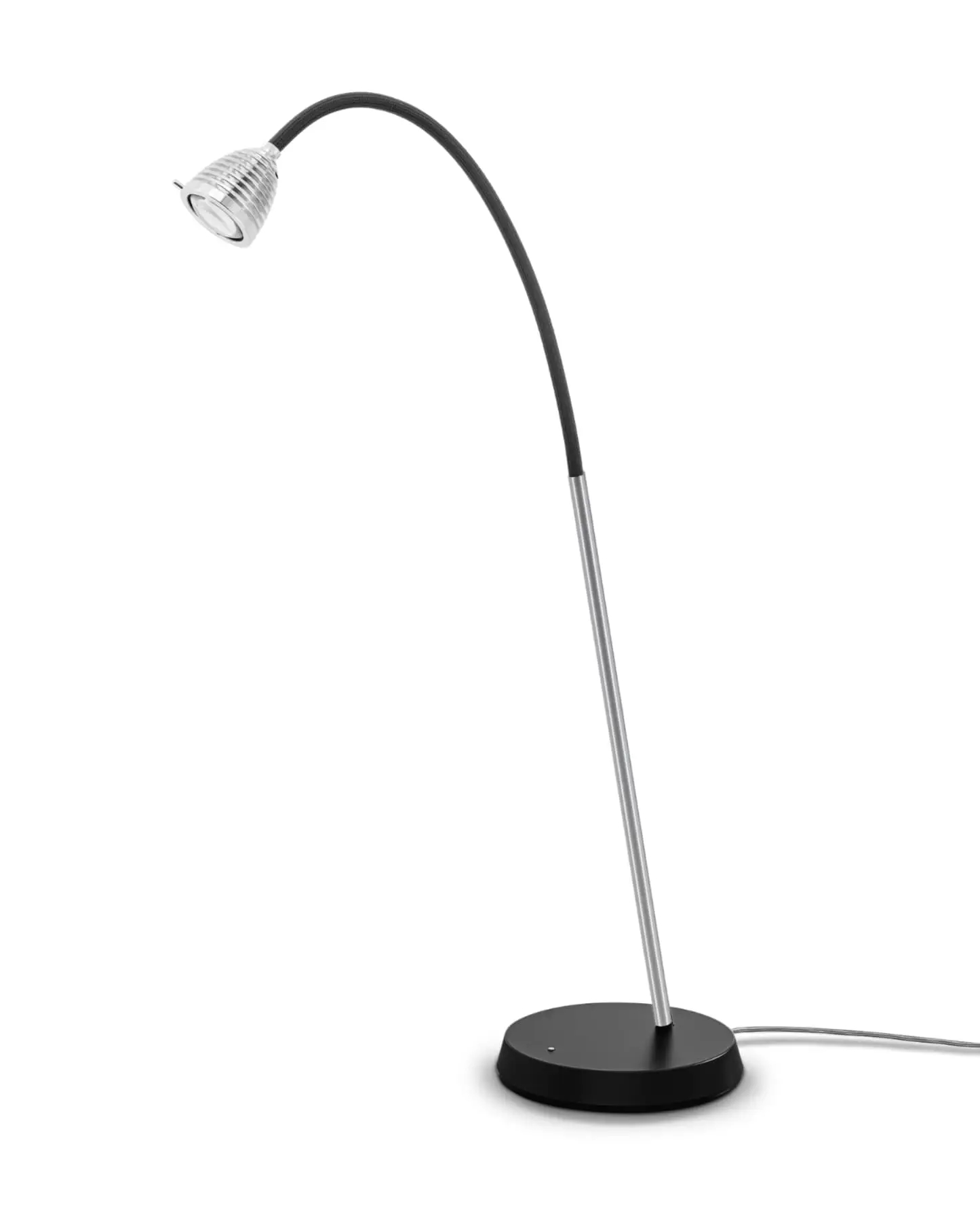 Less´n´more ATHENE LED-Tischleuchte, 45 cm Flexwelle Anthrazit, Kopf Alu, mit Tastdimmer A-TL3-S-KA-FTA 4251908556816