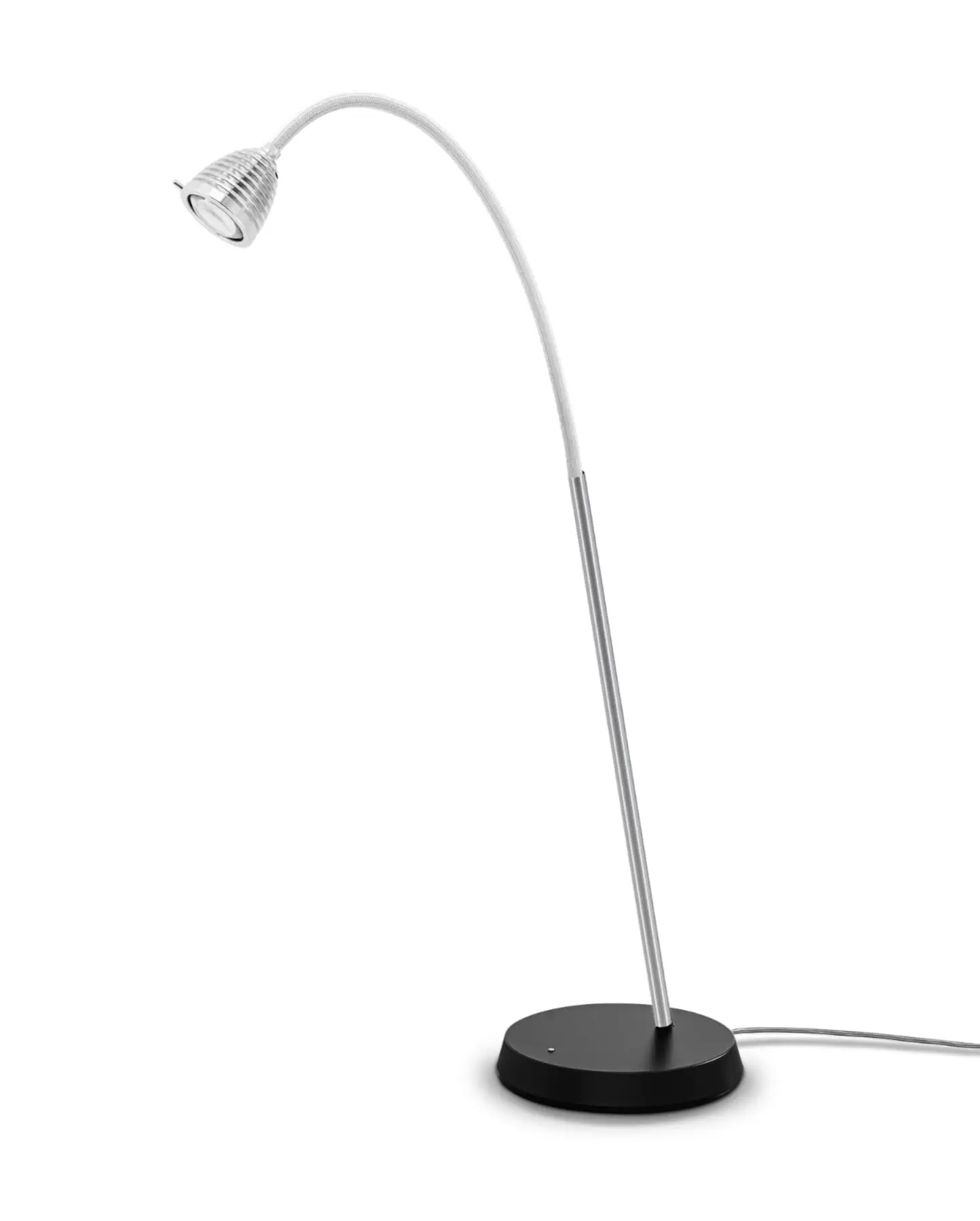 Less´n´more ATHENE LED-Tischleuchte, 45 cm Flexwelle Weiß, Kopf Alu, Casambi A-TL3-C-KA-FTW 4251908556663