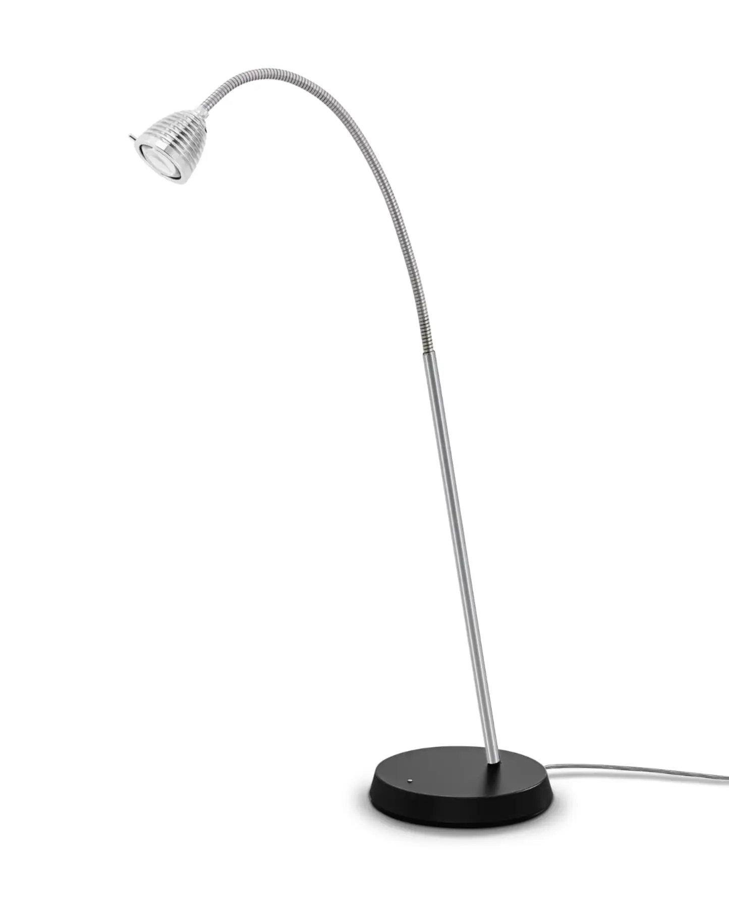 Less´n´more ATHENE LED-Tischleuchte, 45 cm Flexwelle Weiß, Kopf Schwarz, Casambi A-TL3-C-KS-FTW 4251908556731