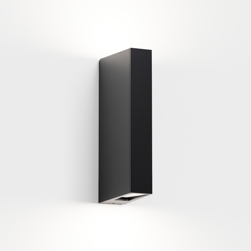 IP44.de Leuchten LED-Wandaußenleuchte GAP Y schwarz 91100-27-Y-BL