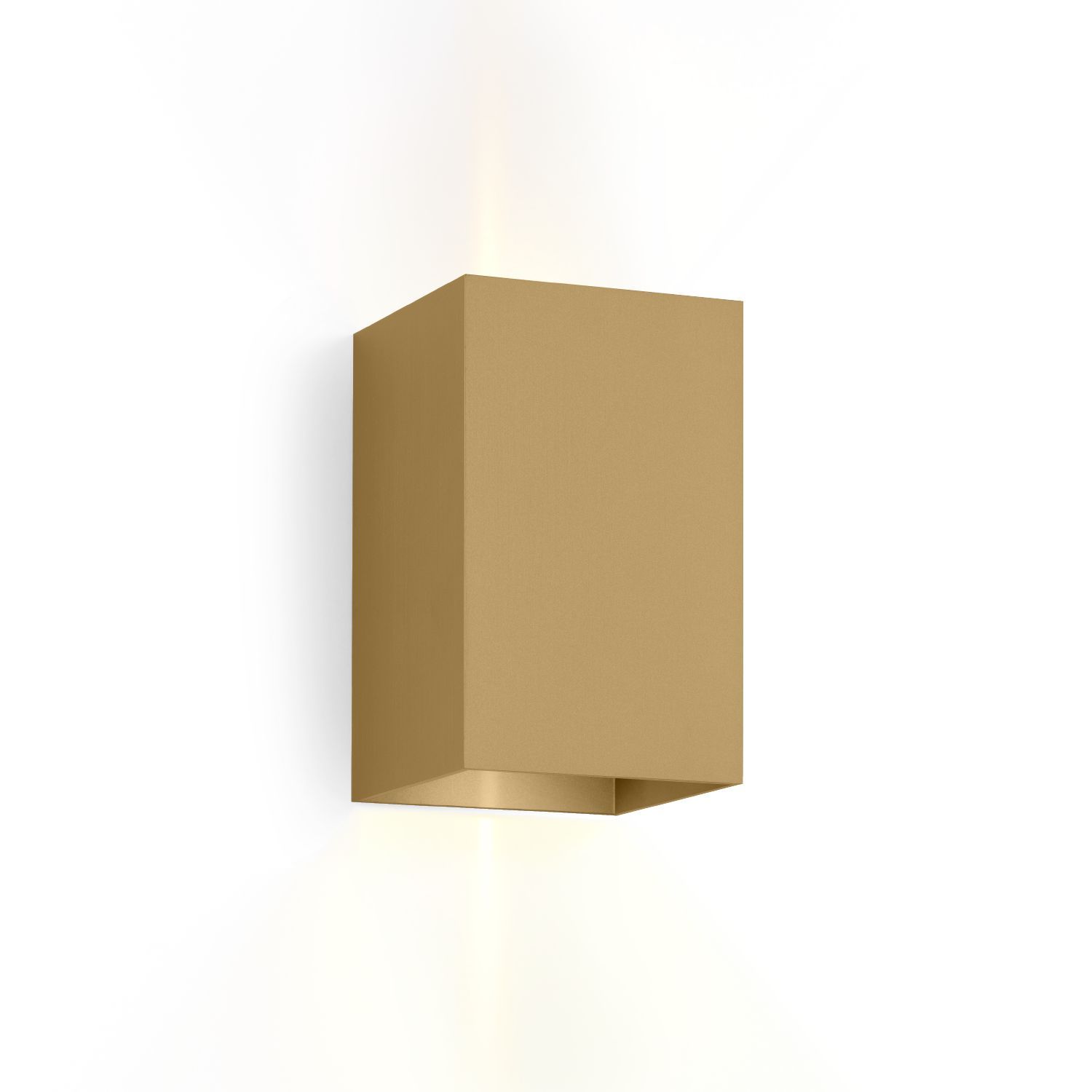 Wever & Ducré LED-Wandleuchte BOX WALL SURF 4.0 gold 1800-2850K 341248G9