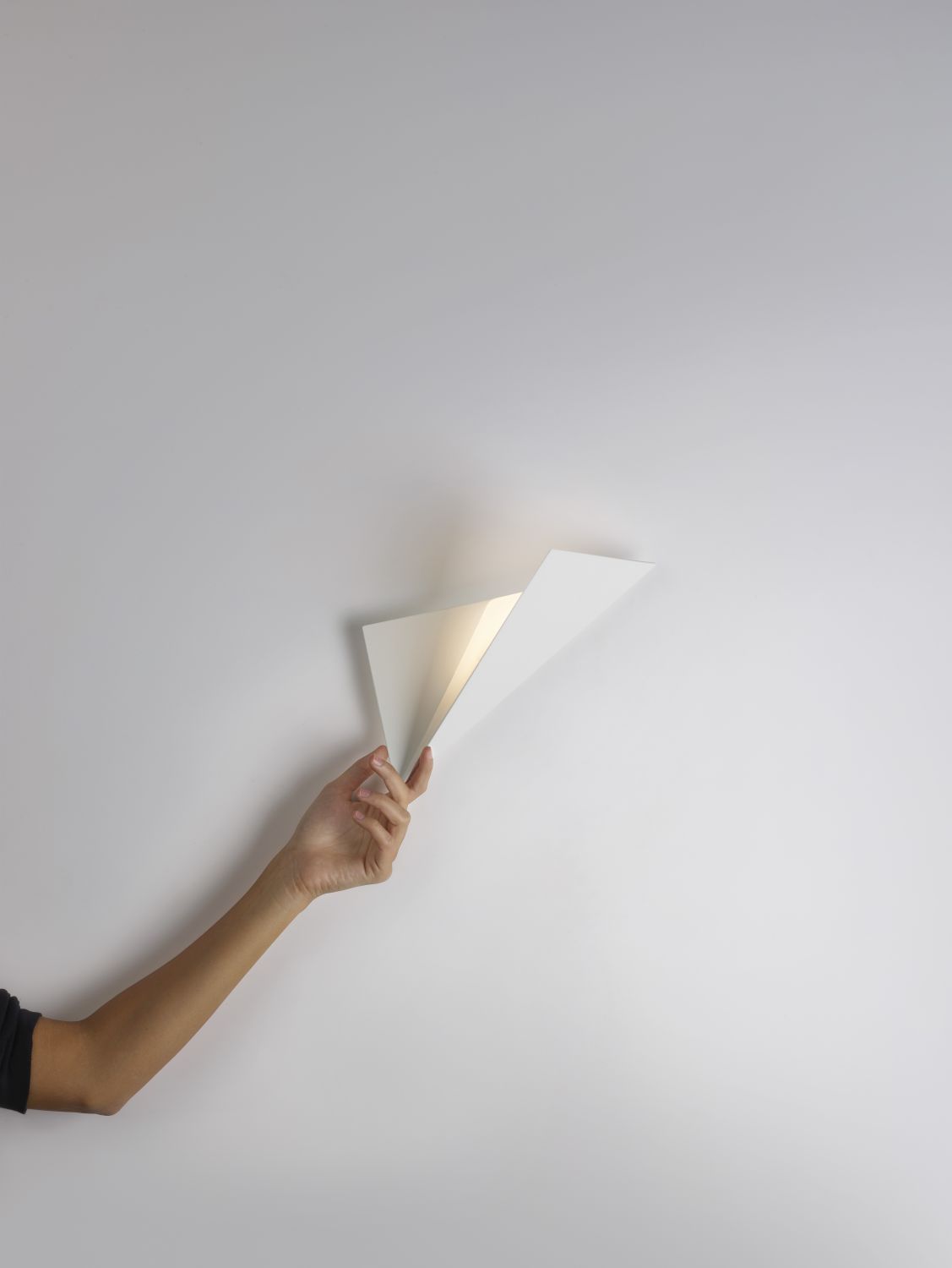 Cattaneo LED-Wandleuchte KAMI Weiß 30cm 891/30A-White