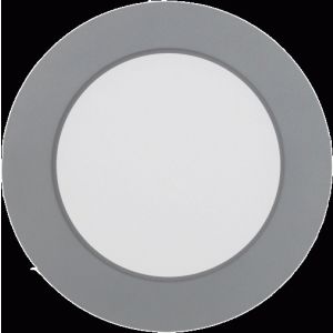 LED-Einbauleuchte MOBiLED PANEL 180R 830 silber 12W