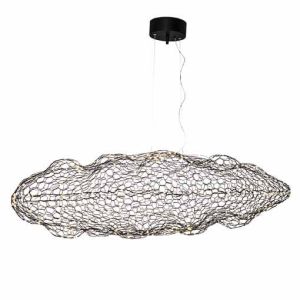 LED-Pendelleuchte HAYDEN 115x50cm schwarz