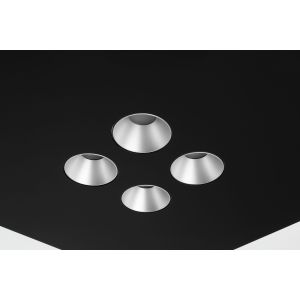 Icone-Minitallux LED-Deckenleuchte CONFORT6R 71cm weiß/schwarz 2700K/3000K CONFORT-P6R