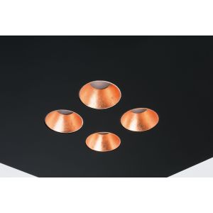 Icone-Minitallux LED-Deckenleuchte CONFORT9R 97cm weiß/schwarz 2700K/3000K CONFORT-P9R