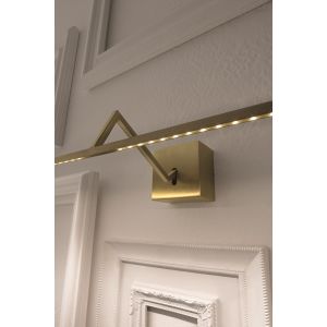 Icone-Minitallux LED-Bilderleuchte ZETA chrom/Bronze/gold 2700K/3000K ZETA-AP