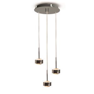 Top Light PUK DROP TRIO LED-Pendelleuchte