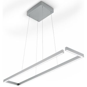 LED-Pendelleuchte MARISA 100cm Nickel DIM-TO-WARM