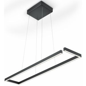 LED-Pendelleuchte MARISA 100cm schwarz DIM-TO-WARM