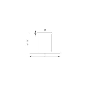 Knapstein LED-Pendelleuchte FARA 51.507.