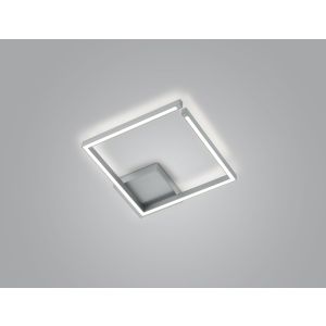 LED-Deckenleuchte YOKO 40x40cm Nickel