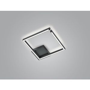 LED-Deckenleuchte YOKO 40x40cm schwarz