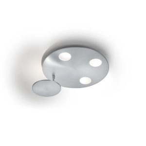 Knapstein LED-Deckenleuchte STELLA Nickel 91.370.05