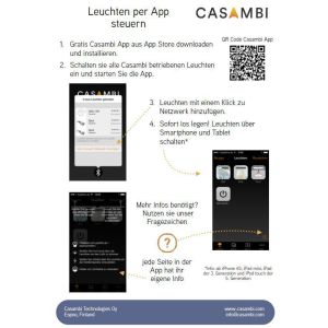 Casambi CBU-TED Bluetooth-Dimmer