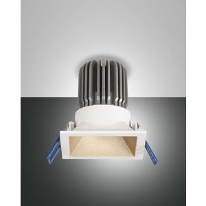 Fabas Luce LED-Spot CRIO SQUARE Gold matt 4000 Kelvin (neutralweiß) 3661-94-225