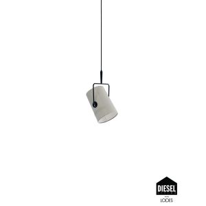 Diesel Pendelleuchte FORK anthrazit/ivory 505003