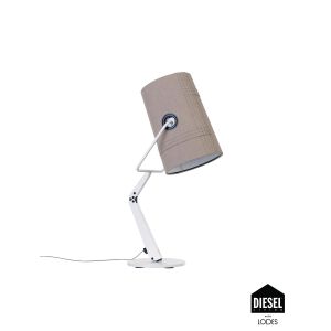 Diesel Tischleuchte FORK ivory/grau 505010