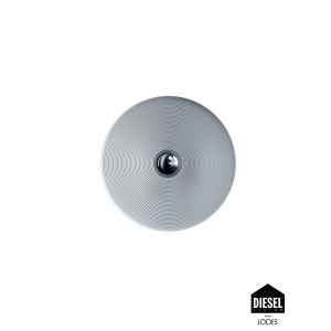Diesel Wand-/Deckenleuchte VINYL silber 60cm 508003