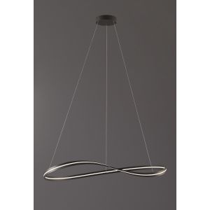 LED-Pendelleuchte INFINITY Alu oder anthrazit