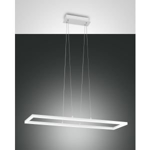 LED-Pendelleuchte BARD 92x32cm weiß