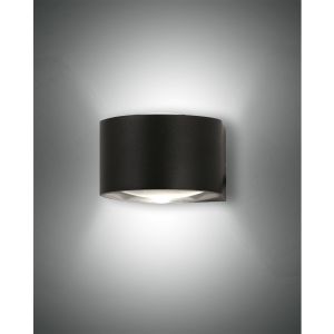 Fabas Luce LED-Wandleuchte LAO schwarz (zweiseitig) 3603-22-101