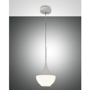 Fabas Luce Einzelpendelleuchte APOLLO weiß 3623-41-102