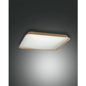 LED-Deckenleuchte HUGO 25x25cm sand