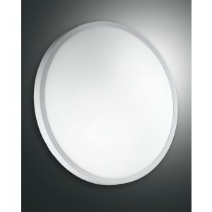 Fabas Luce LED-Deckenleuchte PLAZA 40cm weiß 3566-65-102