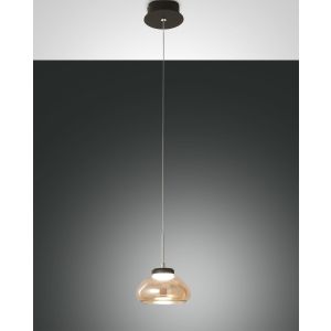 Fabas Luce LED-Pendelleuchte ARABELLA amber 3547-40-125