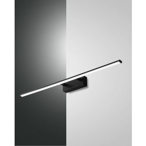 Fabas Luce LED-Wandleuchte NALA 75cm schwarz 3361-28-101