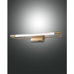 Fabas Luce LED-Wandleuchte RAPALLO 40cm Messing matt 3552-21-119