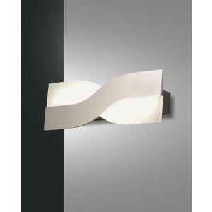 Fabas Luce LED-Wandleuchte RIACE 30cm Alu 3425-21-212