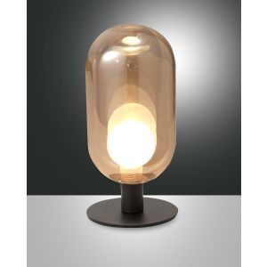 Fabas Luce Tischleuchte GUBBIO amber 3553-31-125