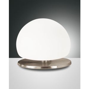 Fabas Luce Tischleuchte MORGANA Nickel 3570-30-178