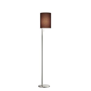 LED-Deckenfluter KIRA Nickel matt/Chintz Taupe