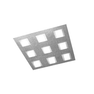 Grossmann LED-Deckenleuchte BASIC 45x45cm Alu 79-790-072