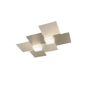 Grossmann LED-Deckenleuchte CREO 38x33cm Champagner 52-770-075