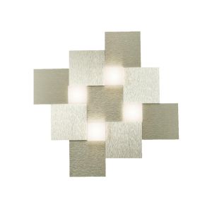 Grossmann LED-Deckenleuchte CREO 44x44cm Champagner 75-770-075