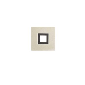 Grossmann LED-Wand-/Deckenleuchte KARREE 20x20cm Perlglanz/schwarz 51-783-146
