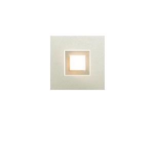 Grossmann LED-Wand-/Deckenleuchte KARREE 20x20cm Perlglanz/champagner 51-783-175